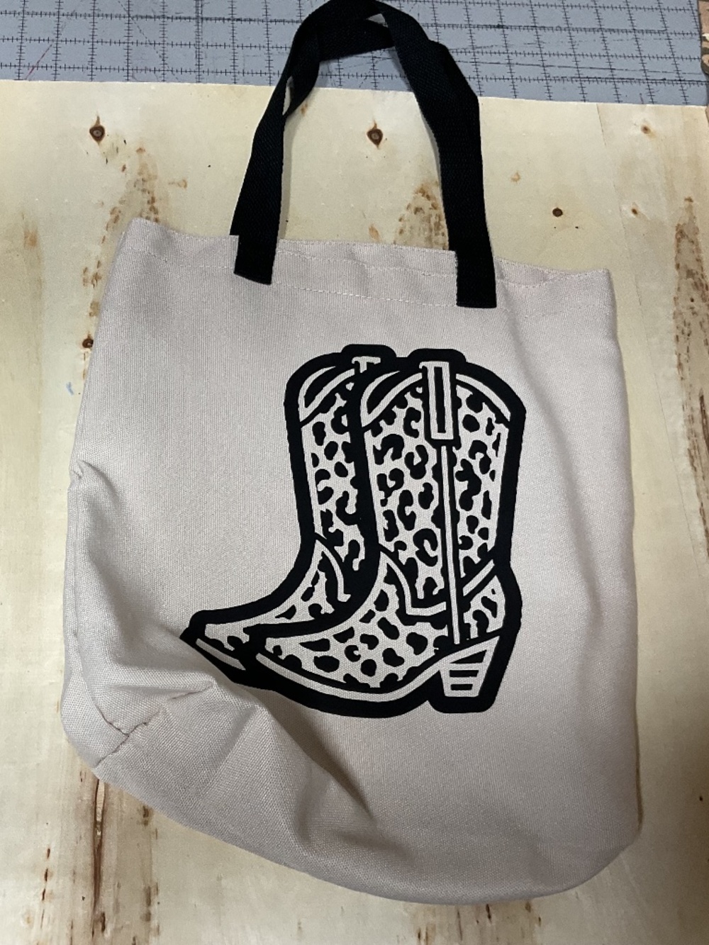 Cowboy boots bag